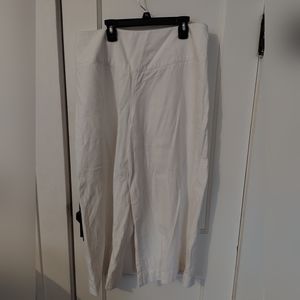 White Linen Pants